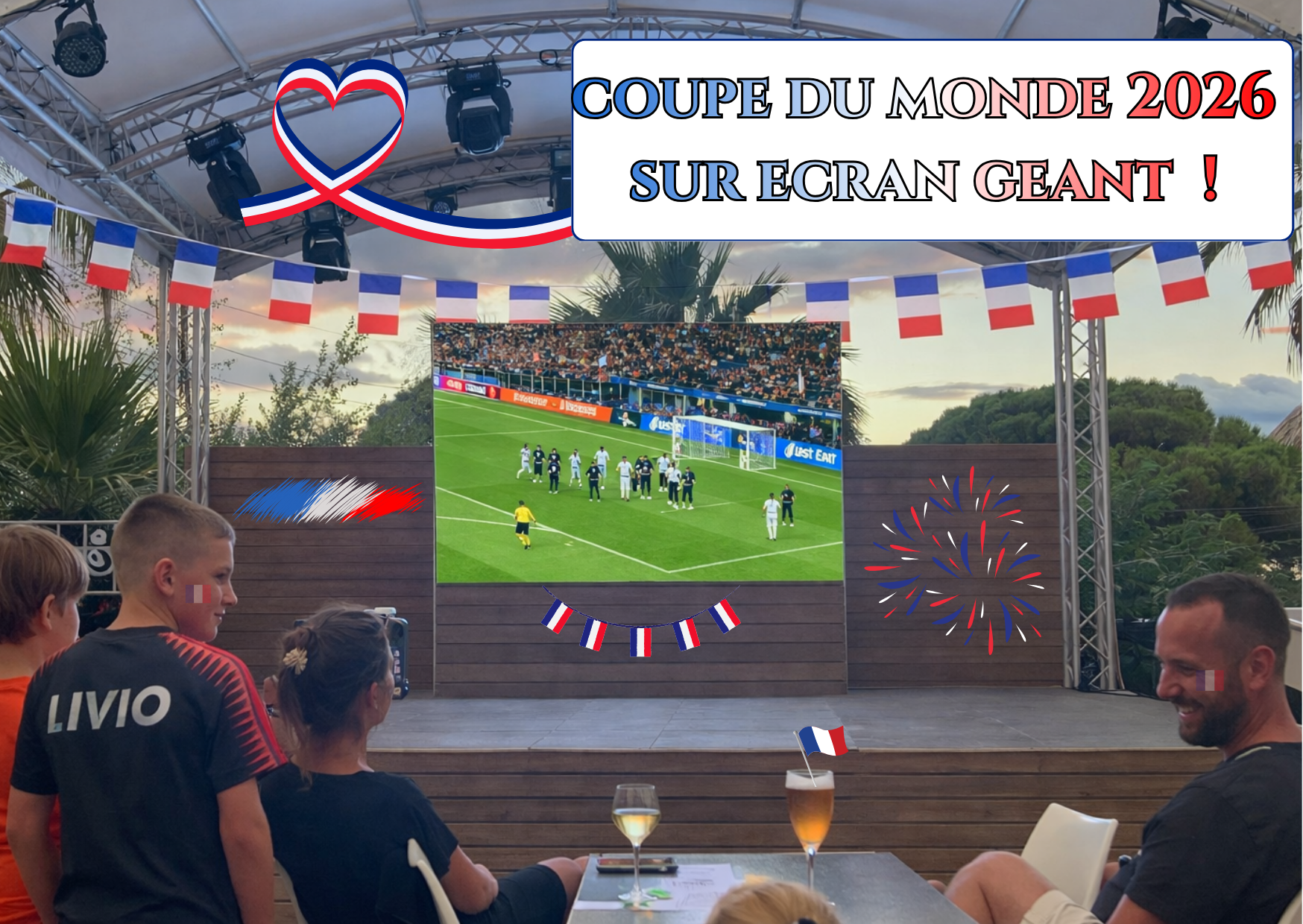 ⚽ La Coupe du Monde 2026 en direct au bar-restaurant 