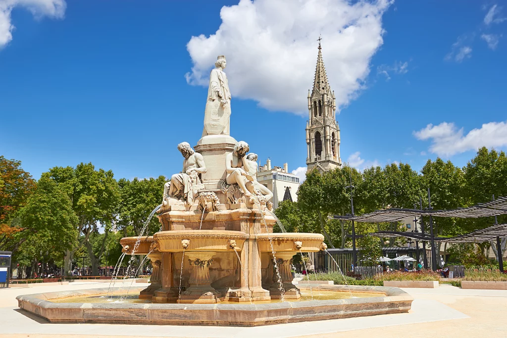 Fontaine de la Rotonde à Aix-en-Provence